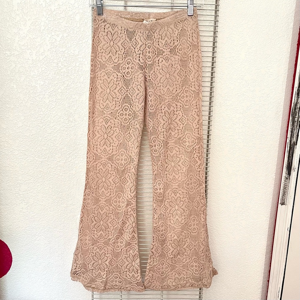Rafi & Ro Lace Flared Pants
